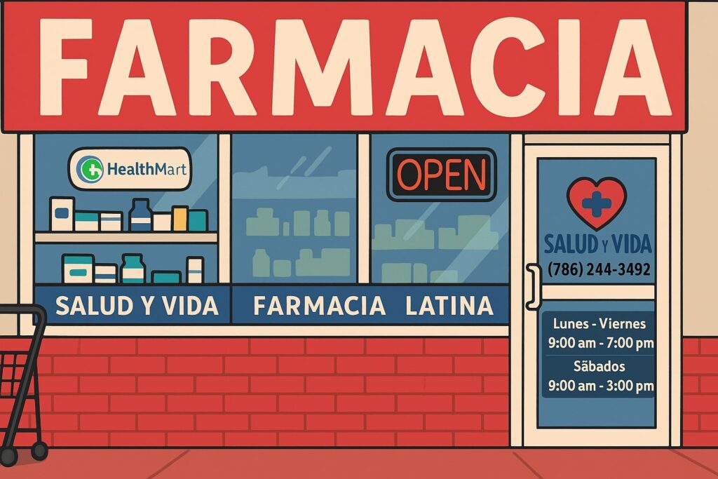 farmacia latina sin recipe en doral